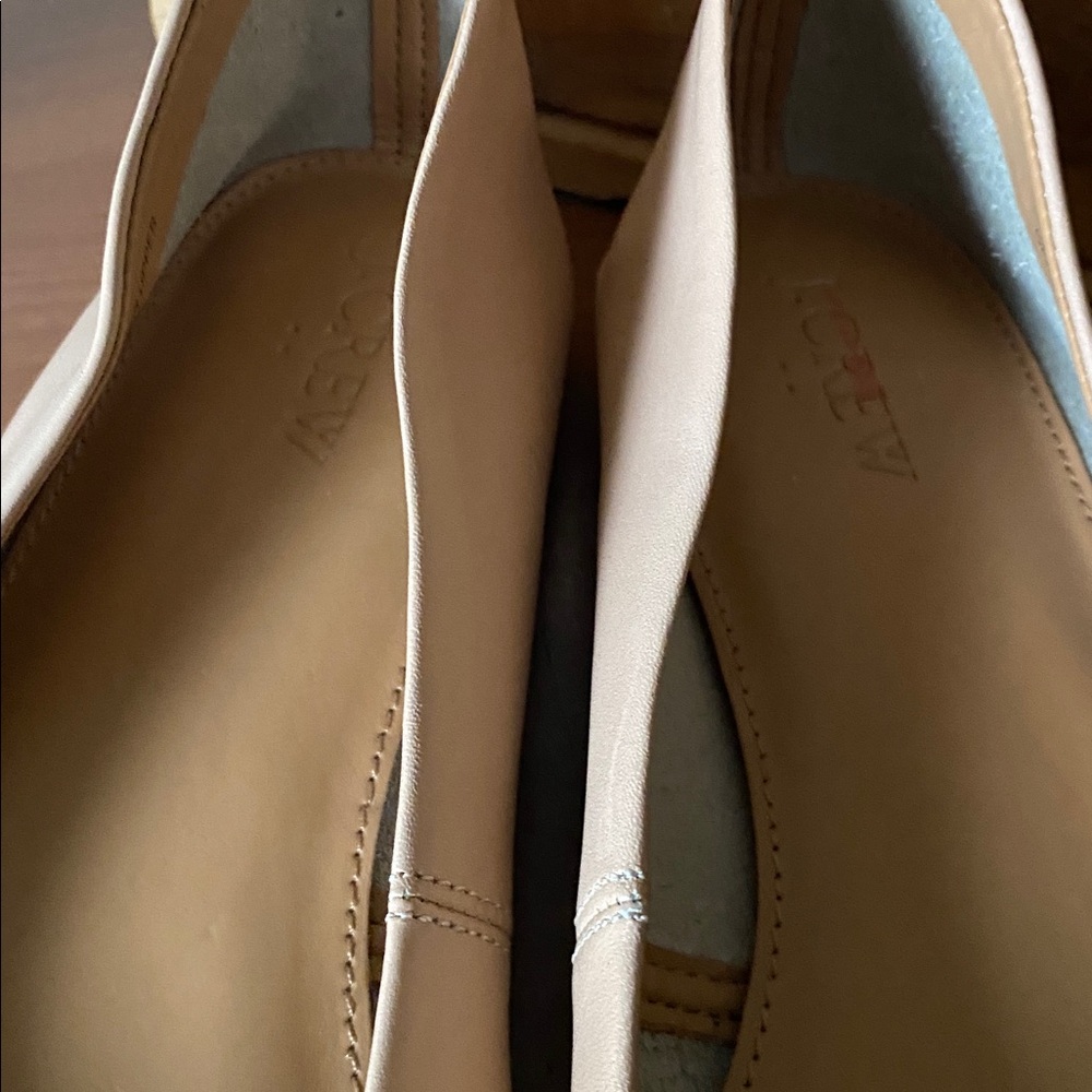Marina Leather Pointy-Toe Flats - Picture 8 of 8